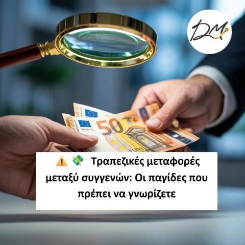 Τραπεζικές μεταφορές μεταξύ συγγενών: Οι παγίδες που πρέπει να γνωρίζετε